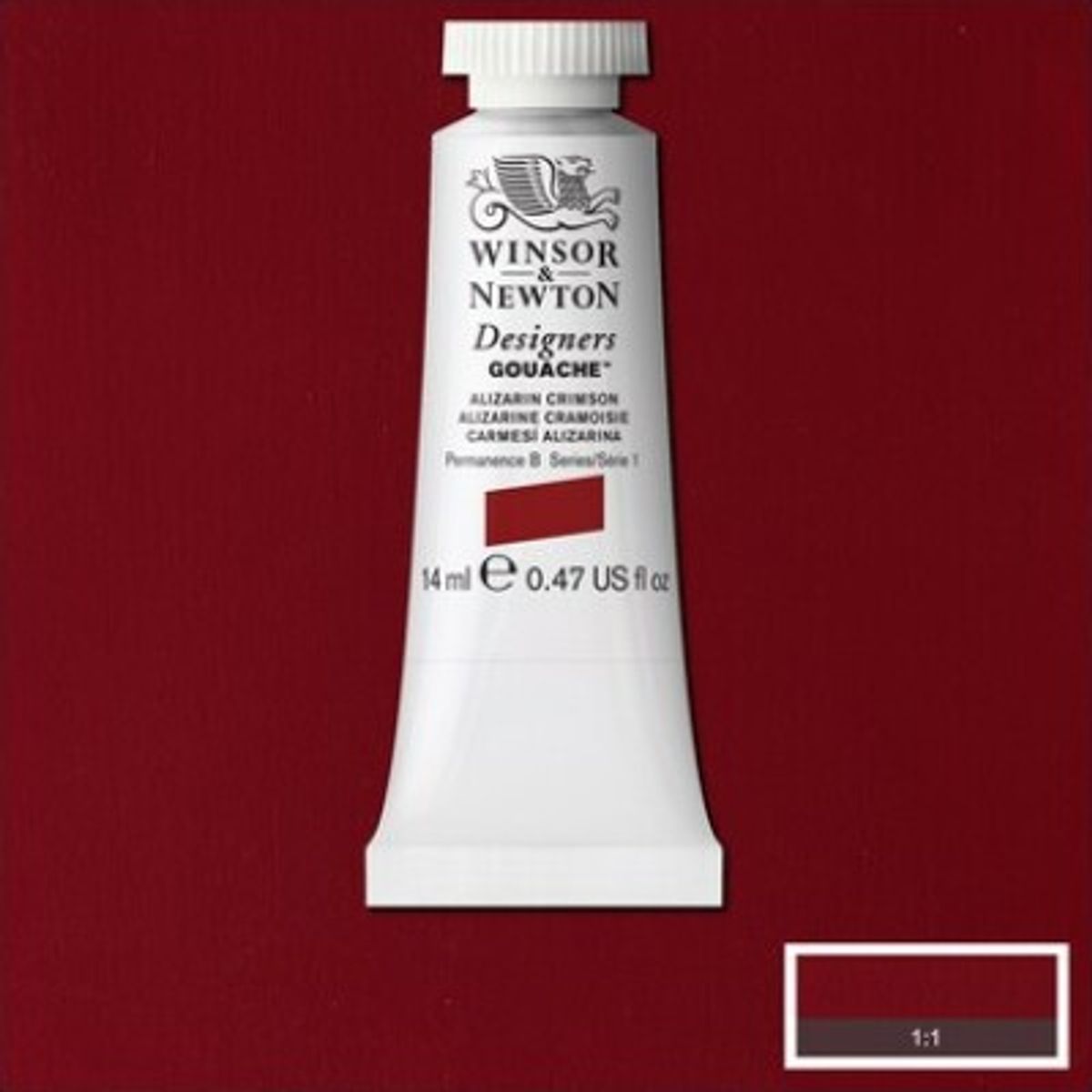 Winsor & Newton - Designers Gouache - 14 Ml - Aliz Crimson Brun