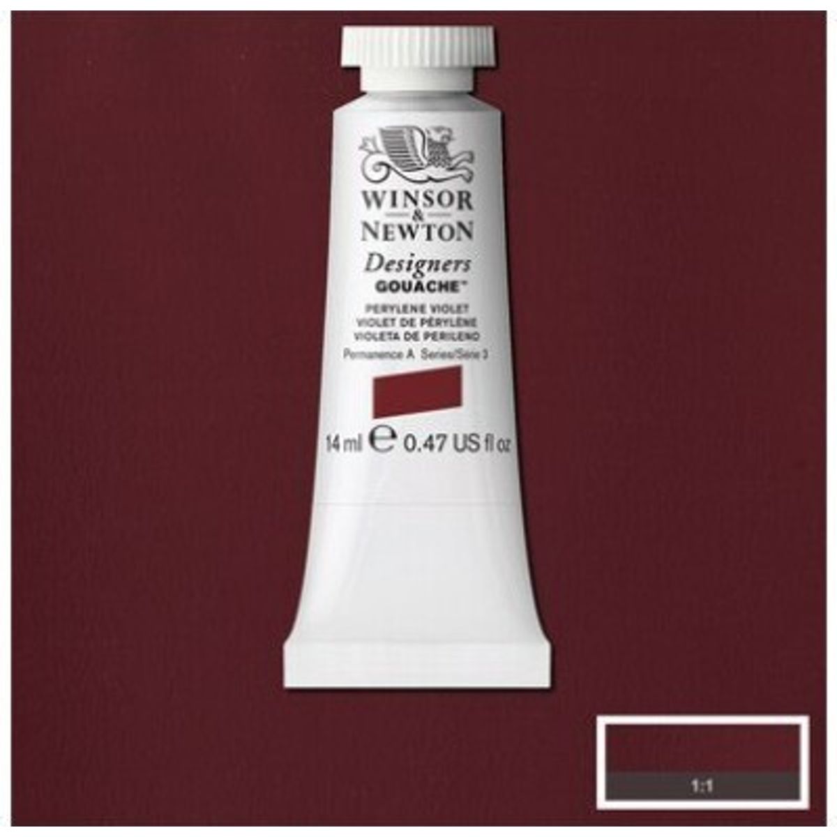 Winsor & Newton - Designers Gouache Maling - Perylene Violet 14 Ml