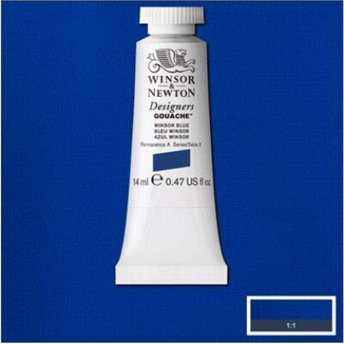 Winsor & Newton - Designers Gouache Maling - Winsor Blue 14 Ml