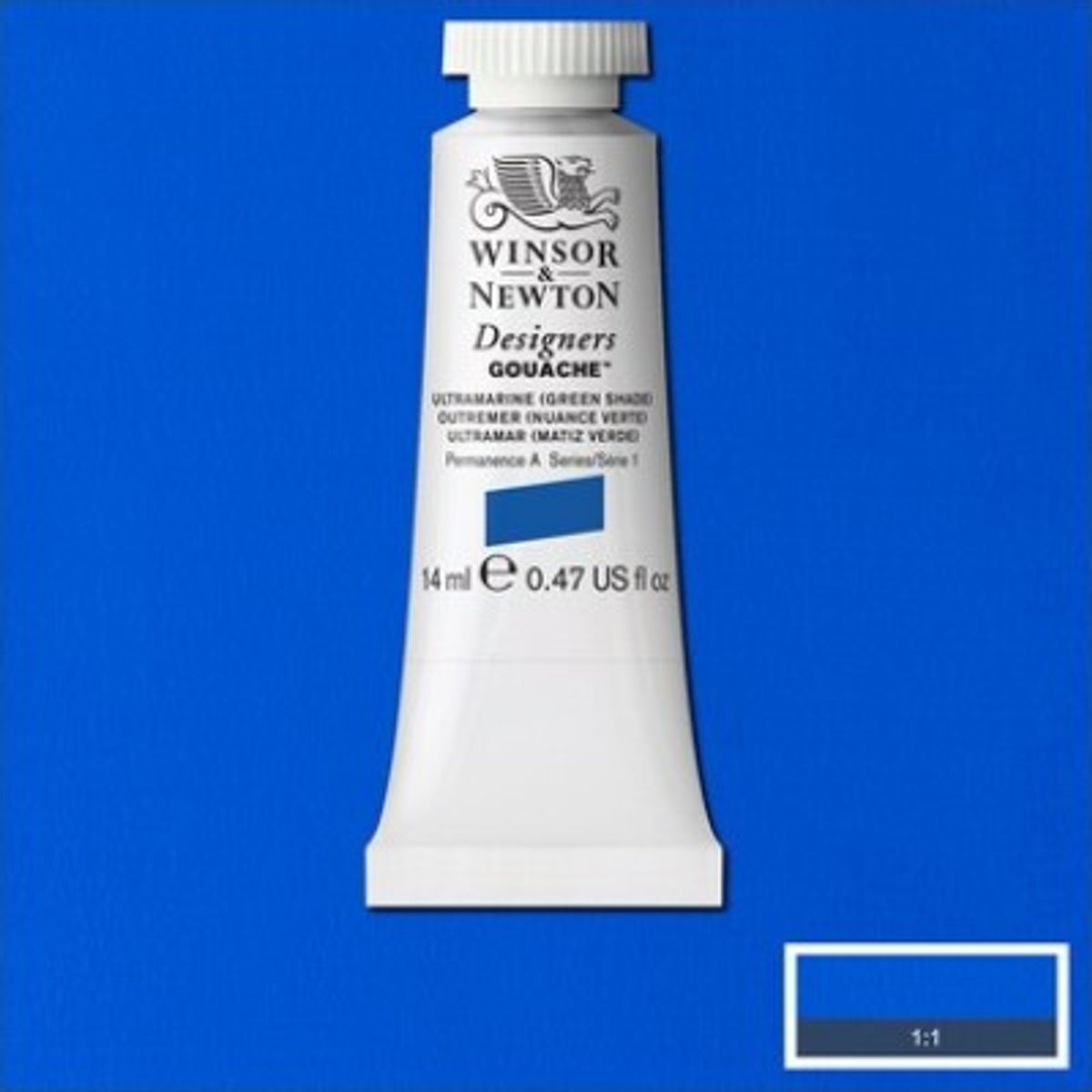 Winsor & Newton - Designers Gouache - 14 Ml - Ultramine Blå