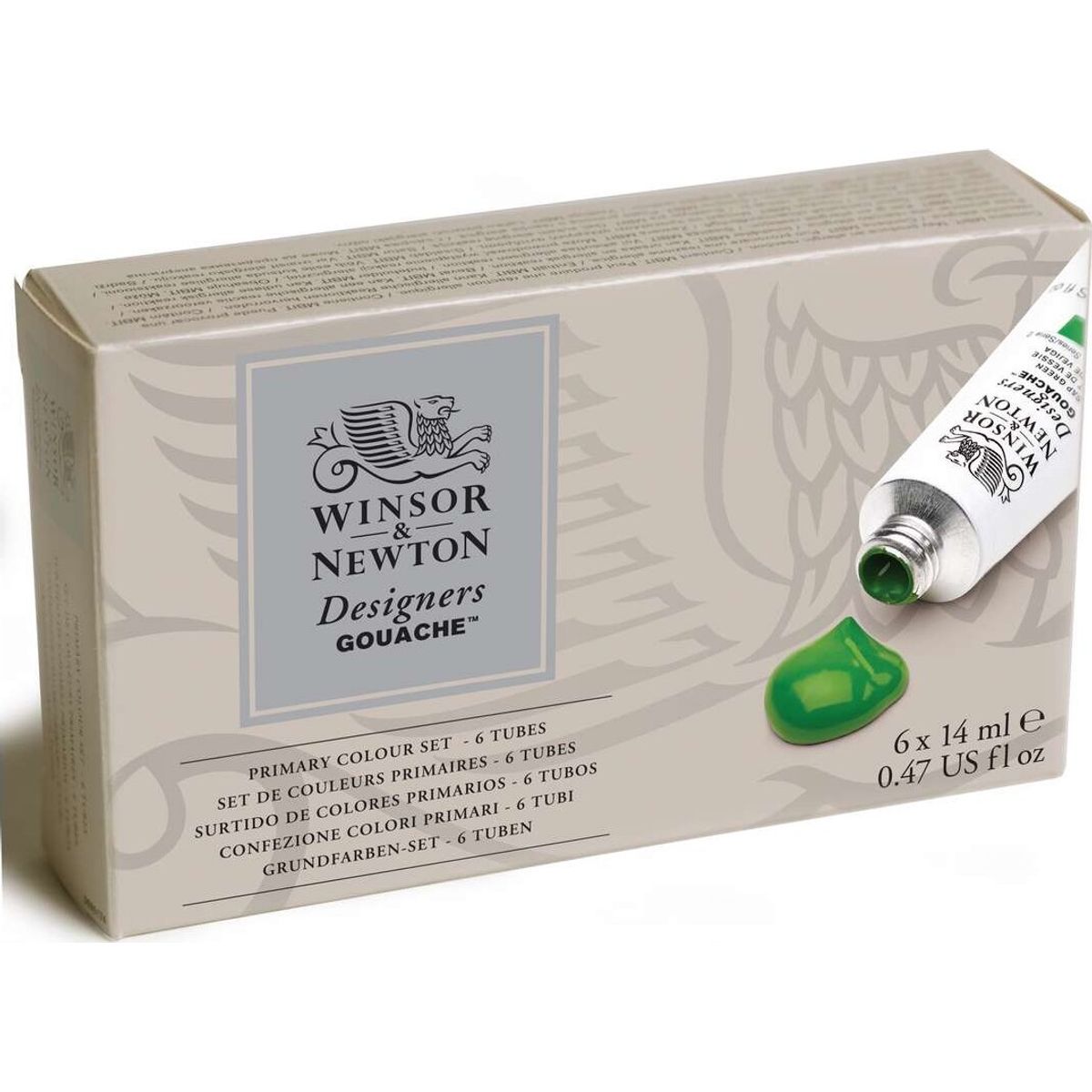 Winsor & Newton - Gouache Maling Sæt - 6x14 Ml