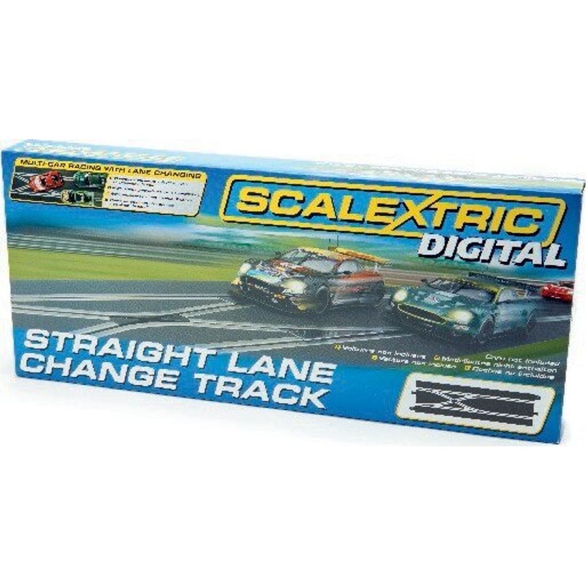 Scalextric Digital Skinne - Straight Lane Change Track - C7036