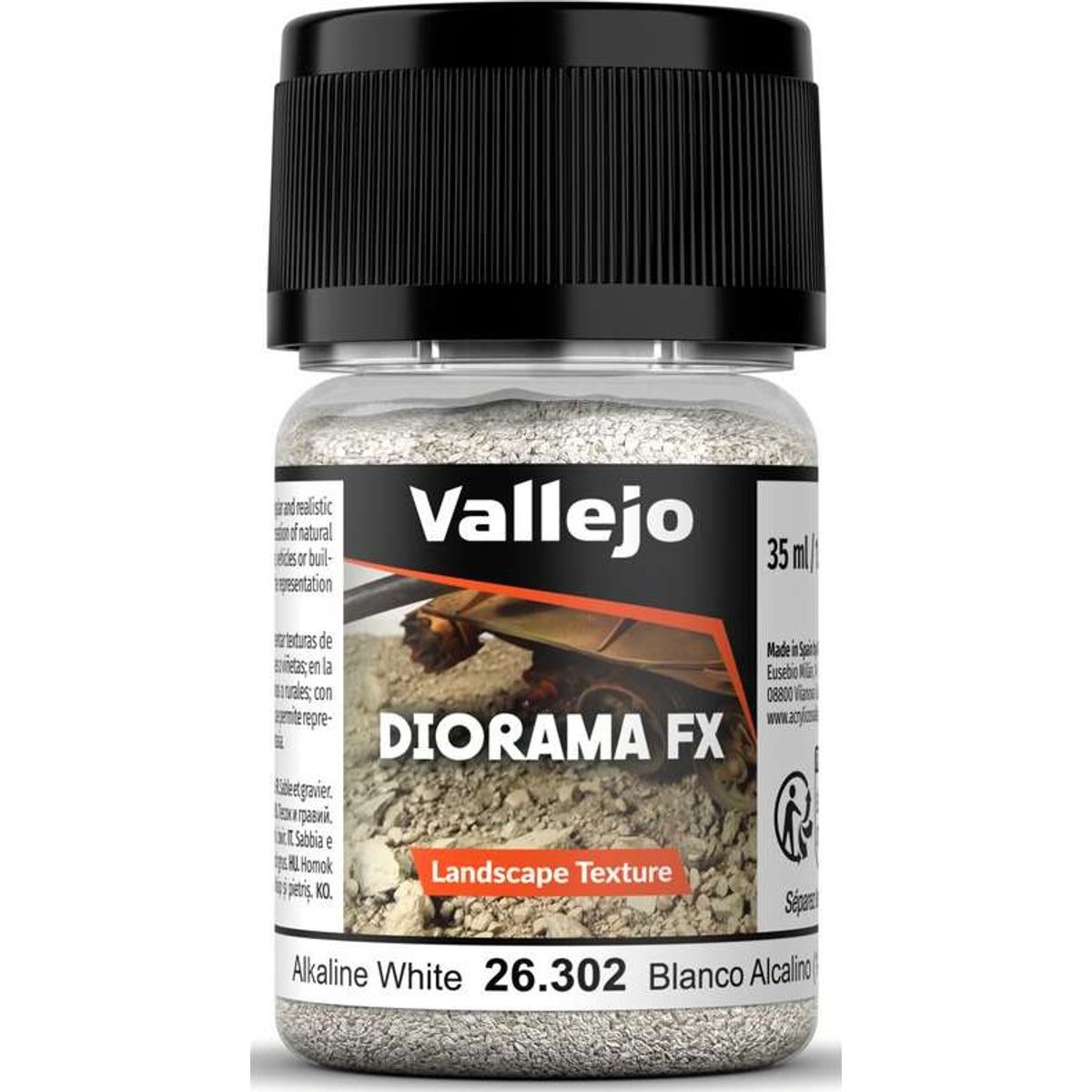 Diorama Fx Alcaline White 1-2mm, 35ml - 26302 - Vallejo