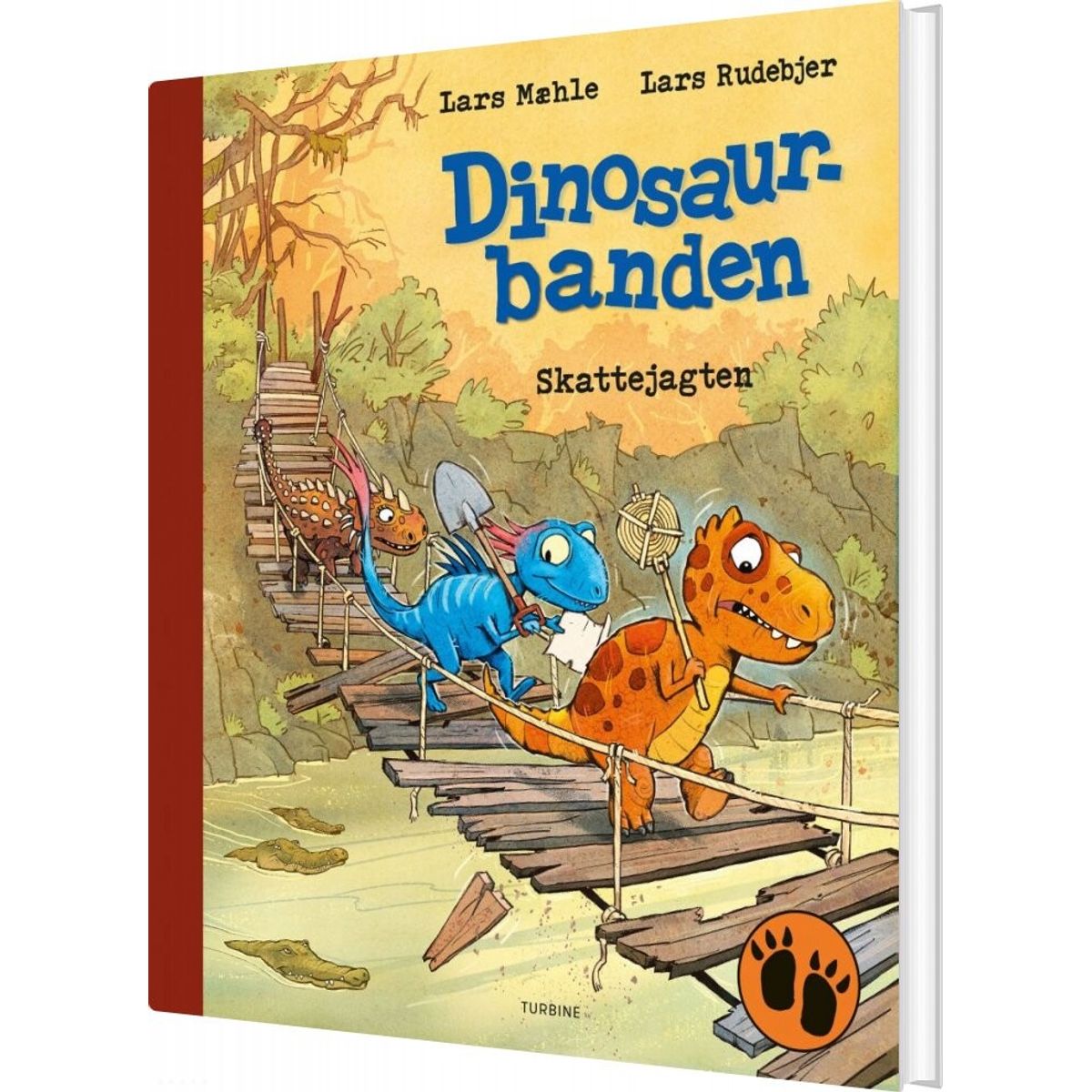 Dinosaurbanden - Skattejagten - Lars Mæhle - Bog