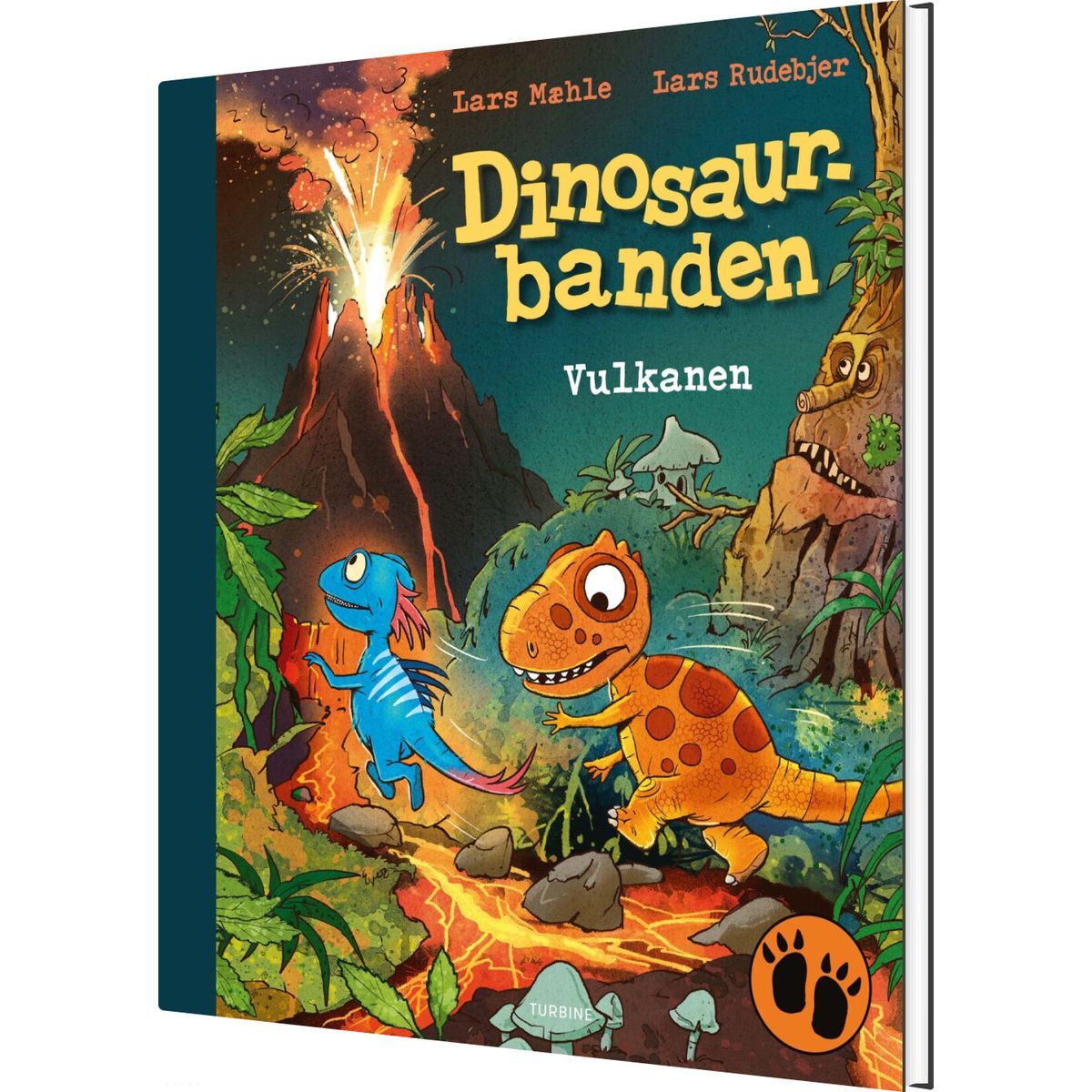 Dinosaurbanden - Vulkanen - Lars Mæhle - Bog