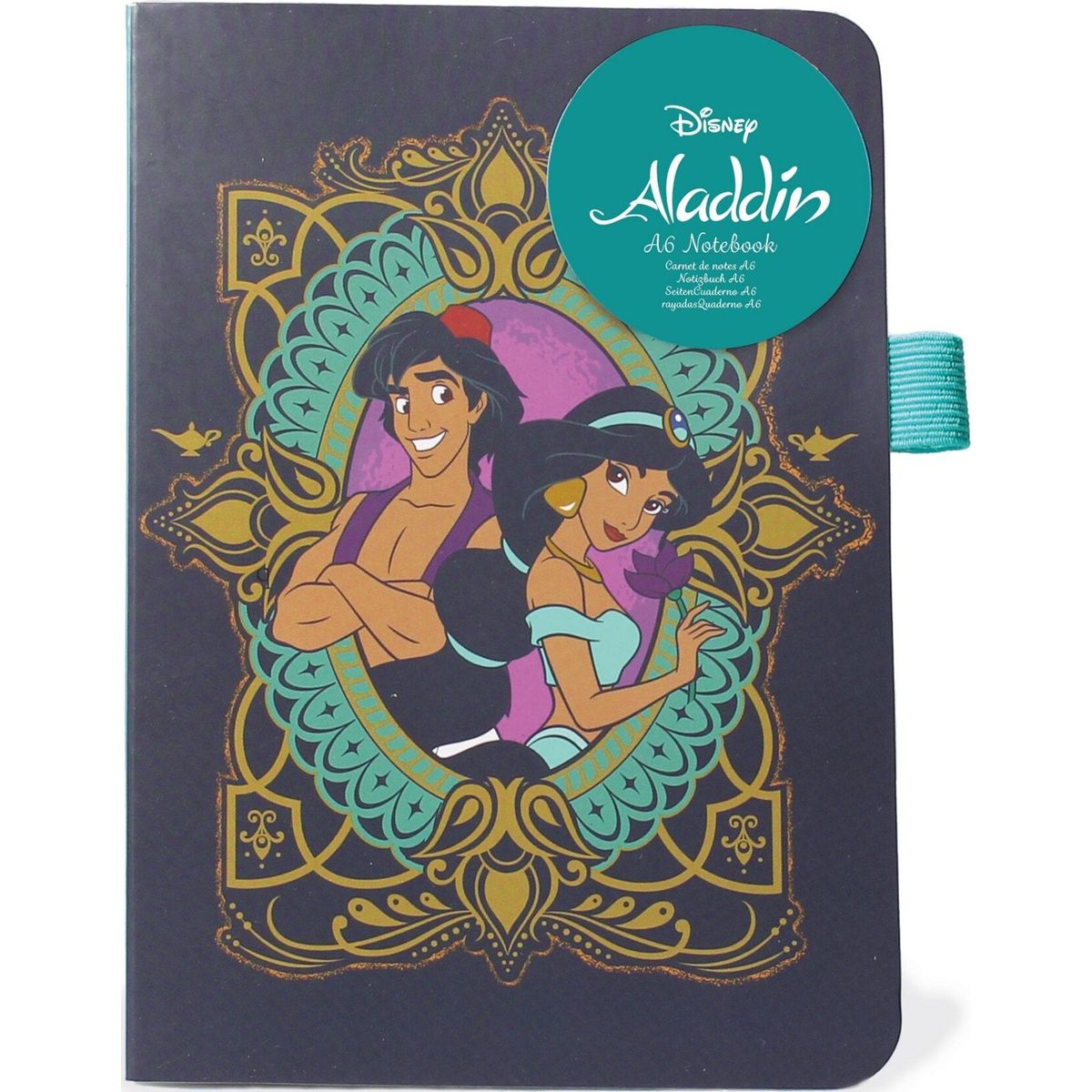 Disney - A6 Notesbog- Aladdin