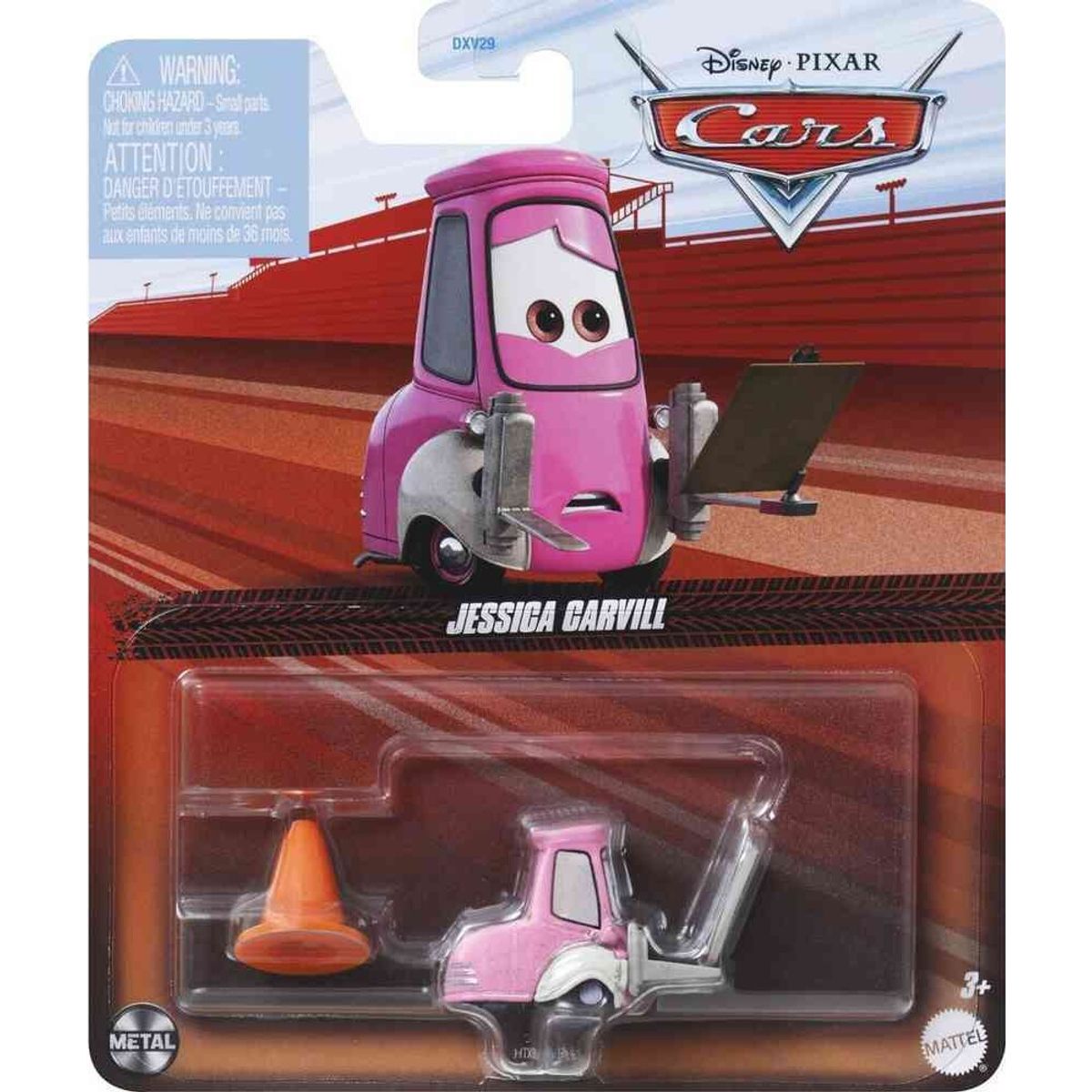 Disney Cars 3 - Die Cast Bil - 1:55 - Jessica Carvill