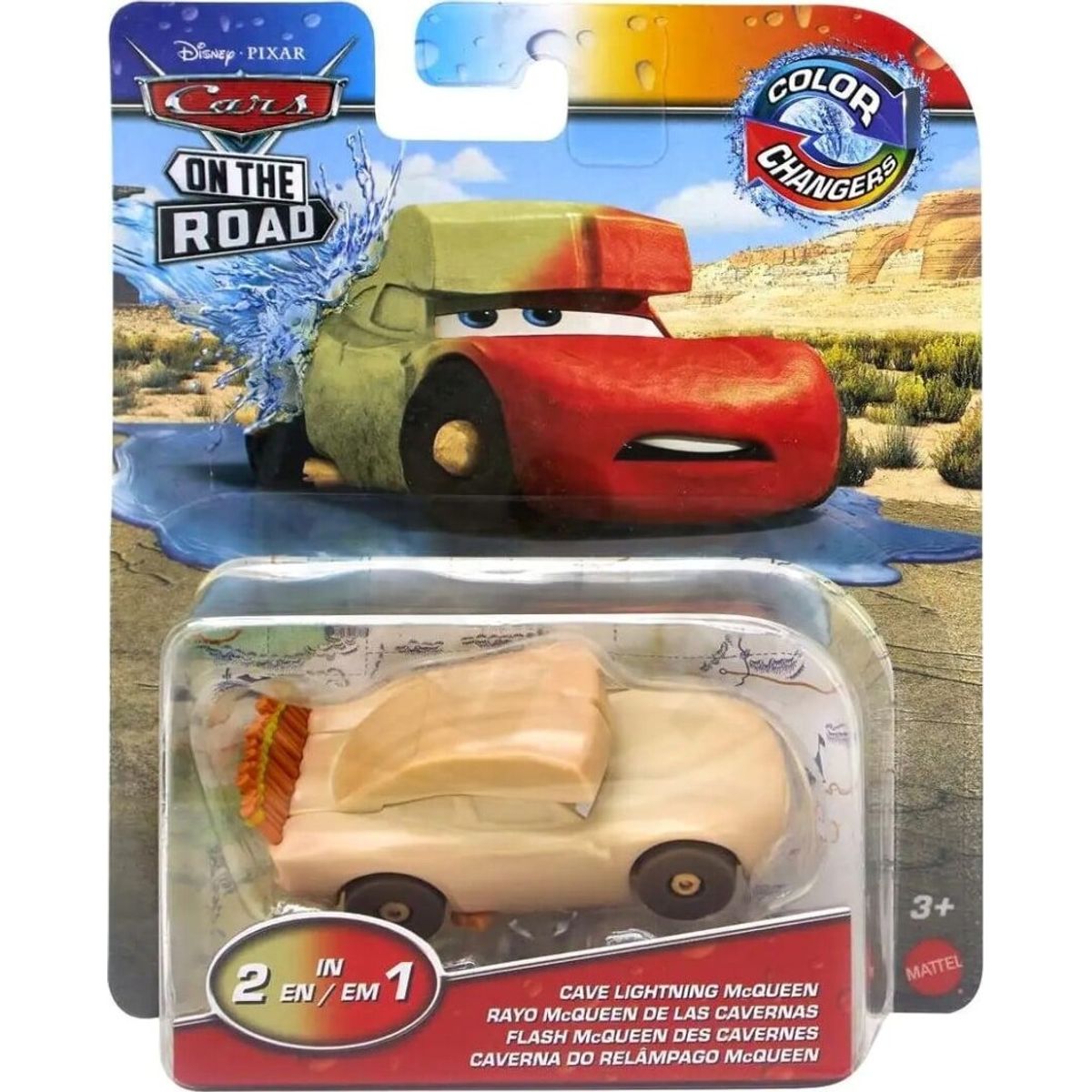 Disney Cars - Color Changers - Cave Lightning Mcqueen (hmd67)