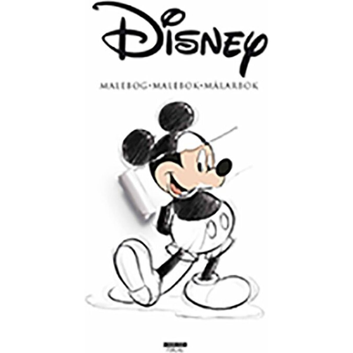 Disney Malebog Deluxe - Mickey & Vennerne - Bog