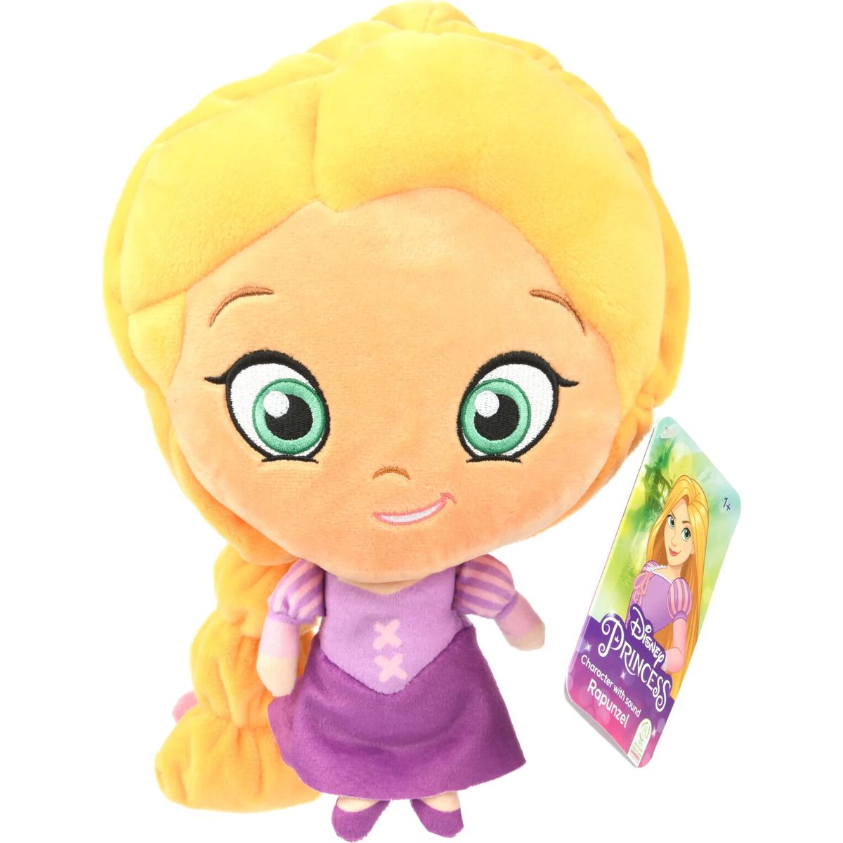 Rapunzel Bamse Med Lyd - Disney Prinsesser - 20 Cm