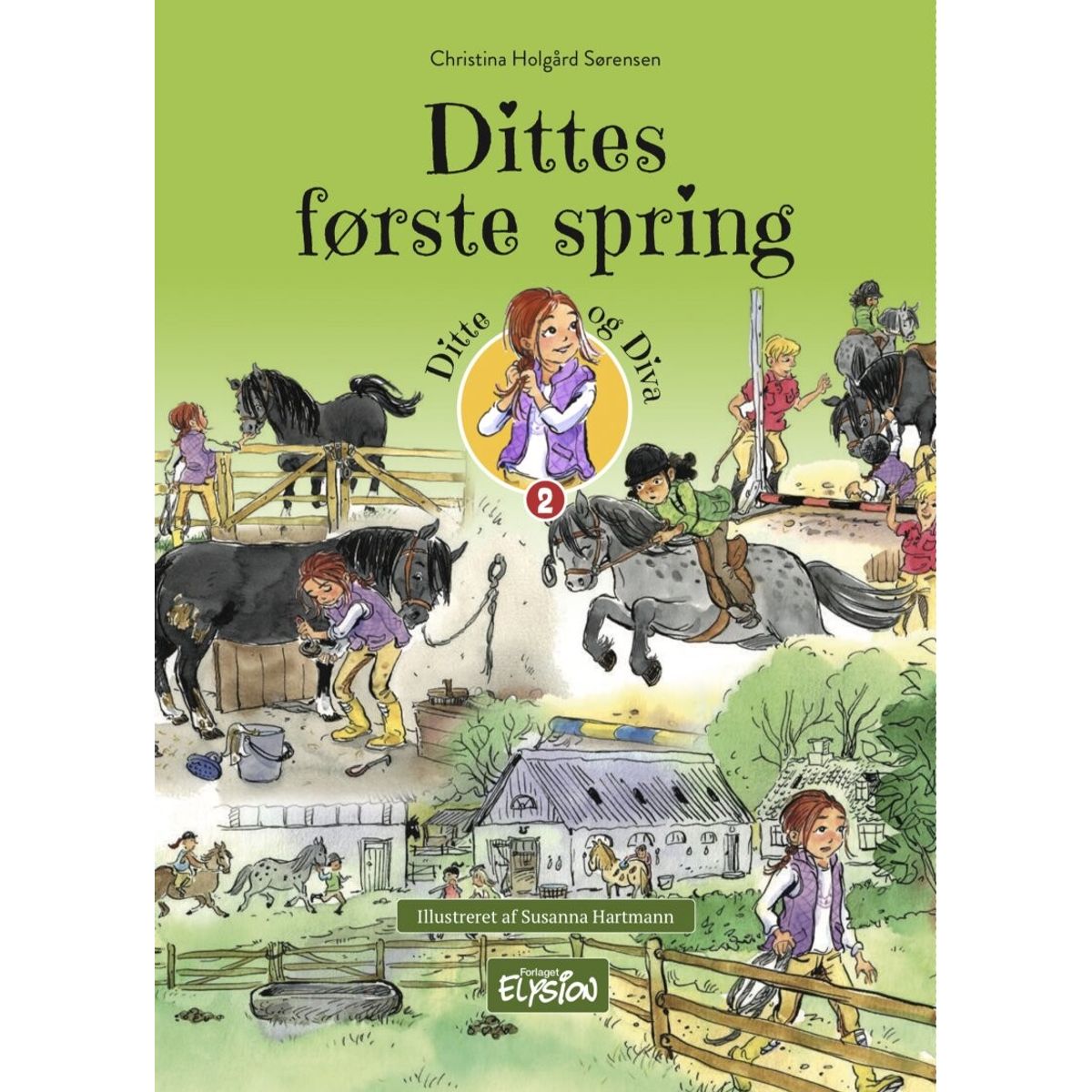 Dittes Første Spring - Christina Holgård Sørensen - Bog