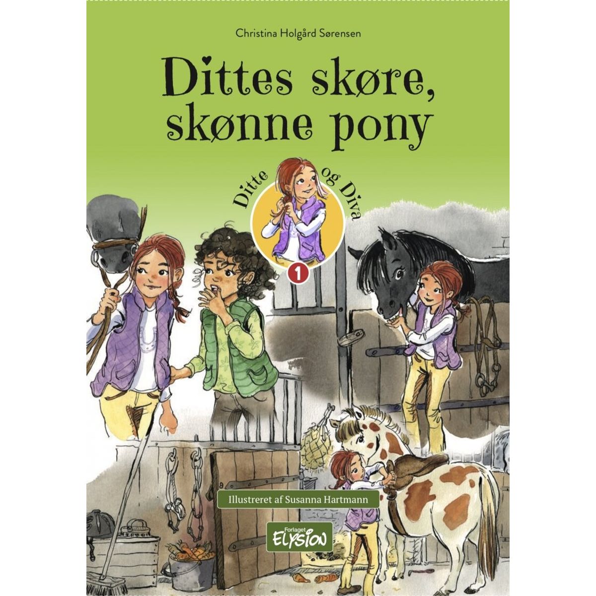 Dittes Skøre, Skønne Pony - Christina Holgård Sørensen - Bog