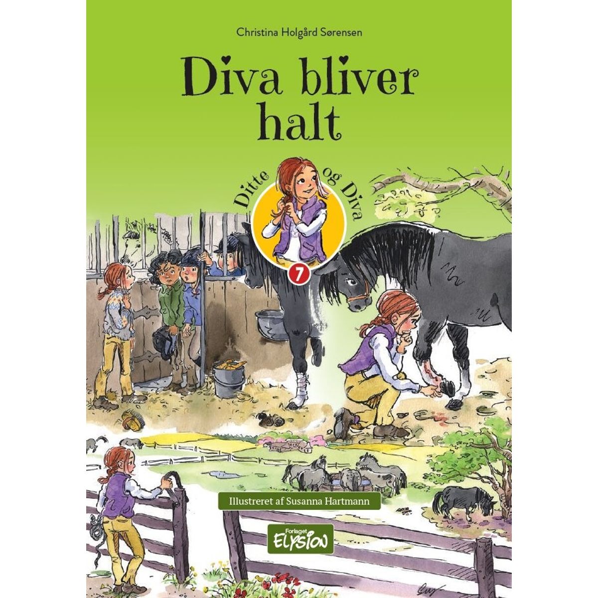 Diva Bliver Halt - Christina Holgård Sørensen - Bog