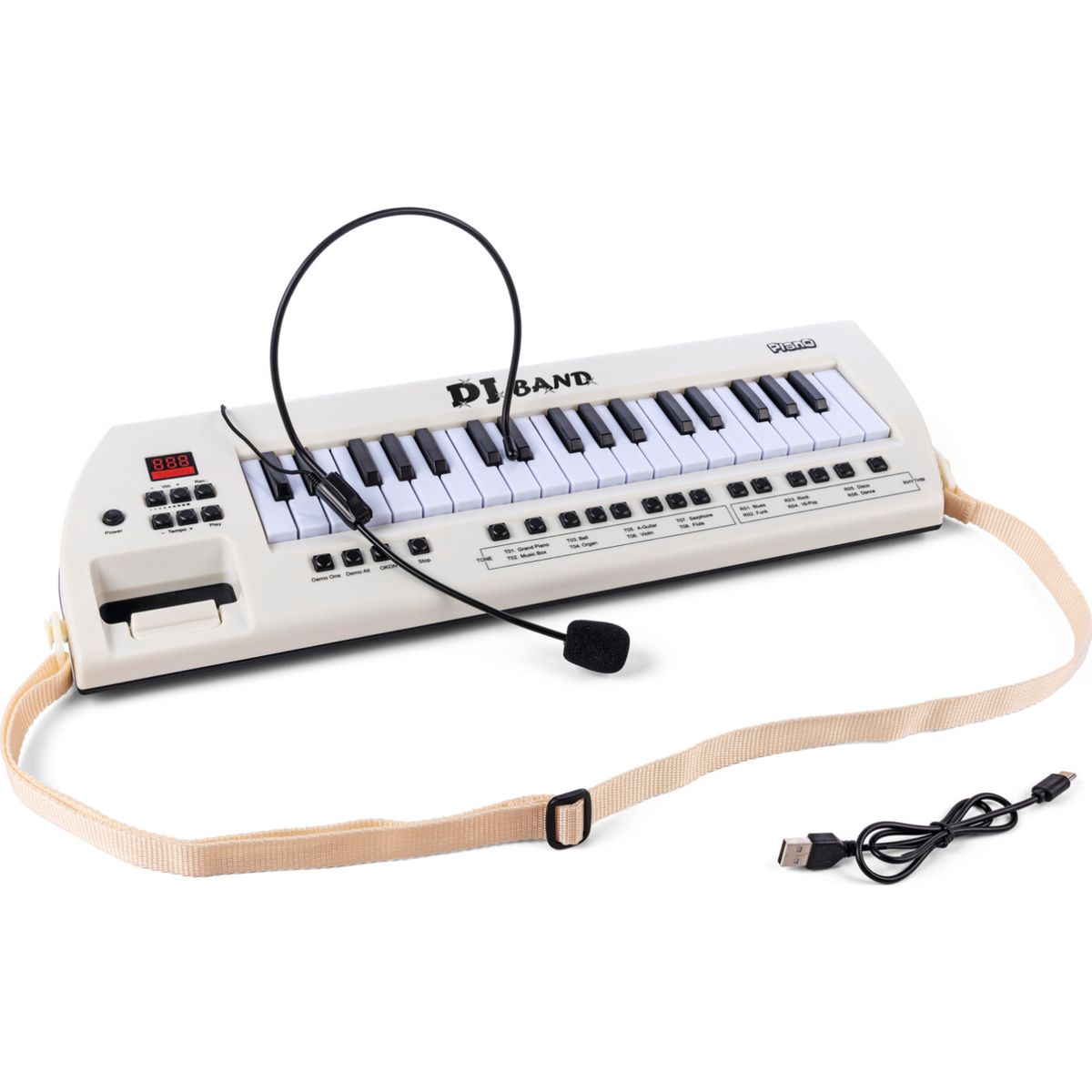 Dj Band - 37-key Keyboard With Headset (71142)