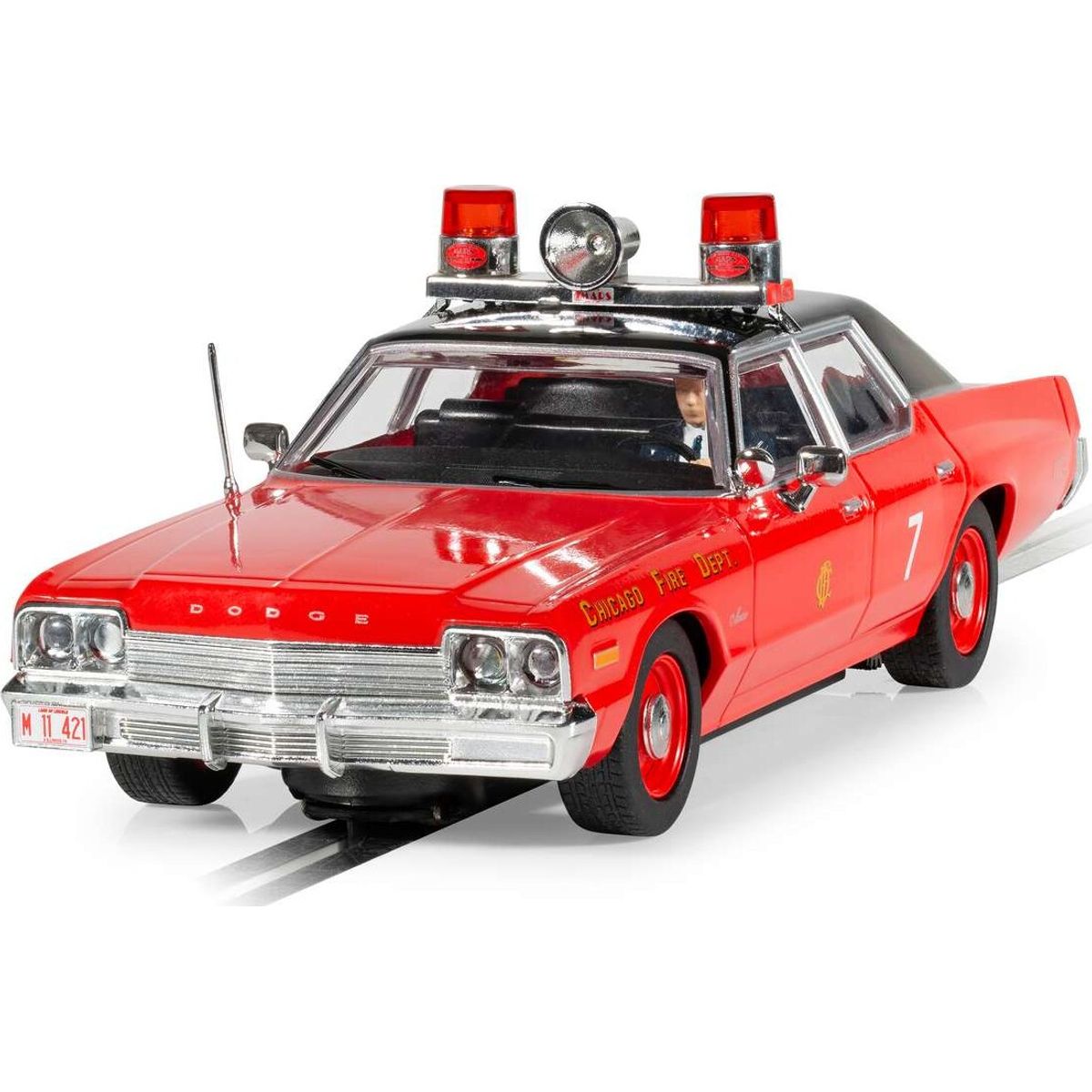 Scalextric - Dodge Monaco Chicago Fire Department - 1:32 - C4408