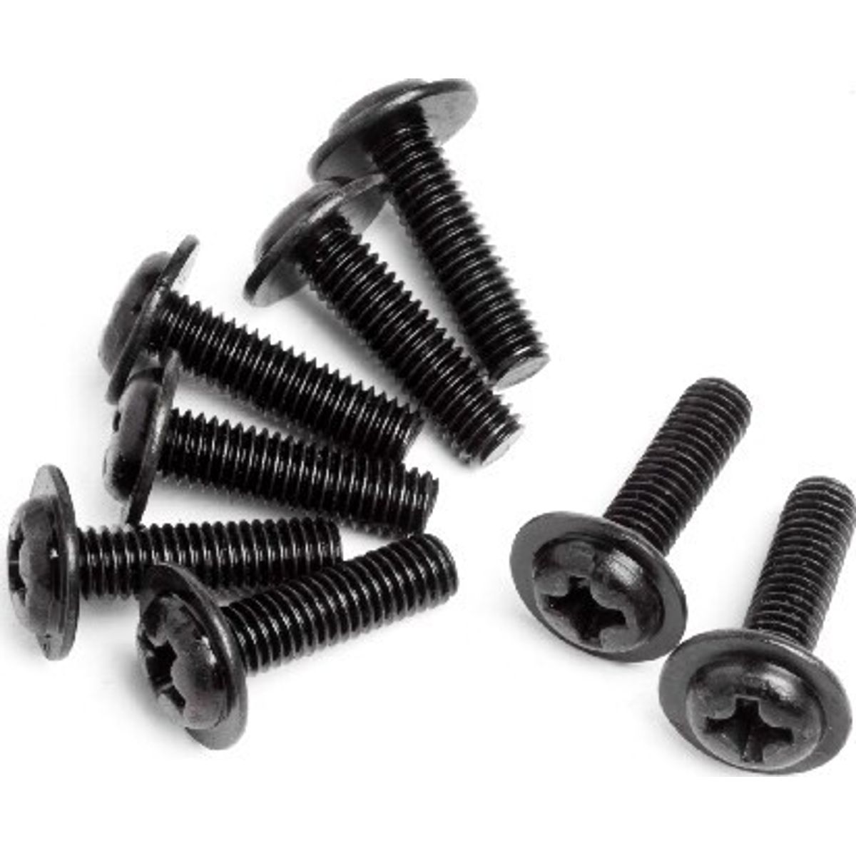 Domed Head Disc Screw M3x10 (8 ) - Mv22126 - Maverick Rc