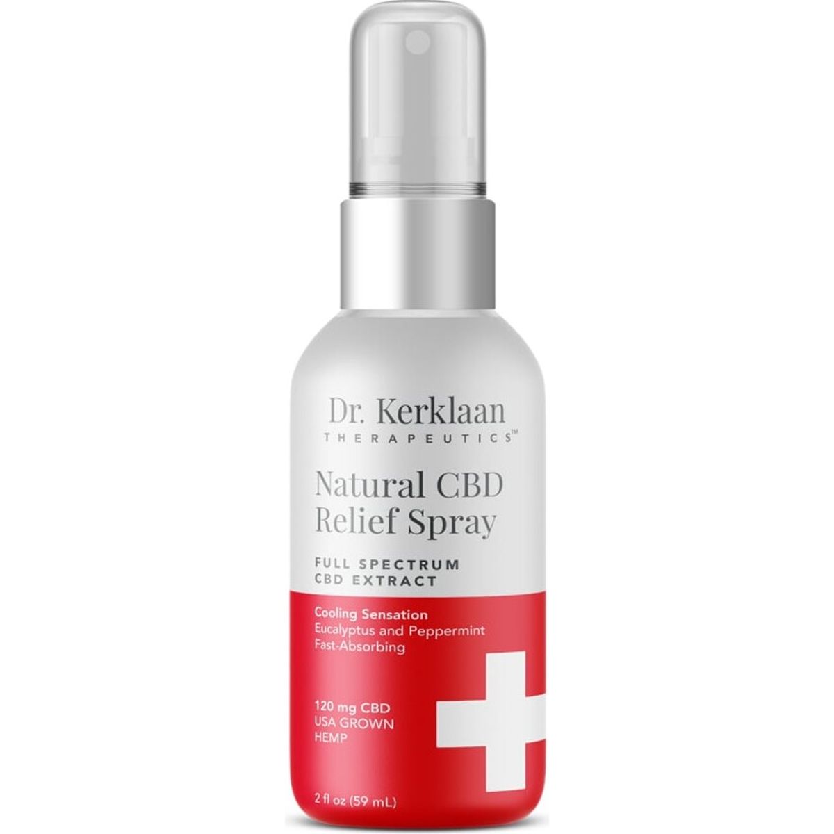 Dr. Kerklaan - Natural Cbd Relief Spray 59 Ml