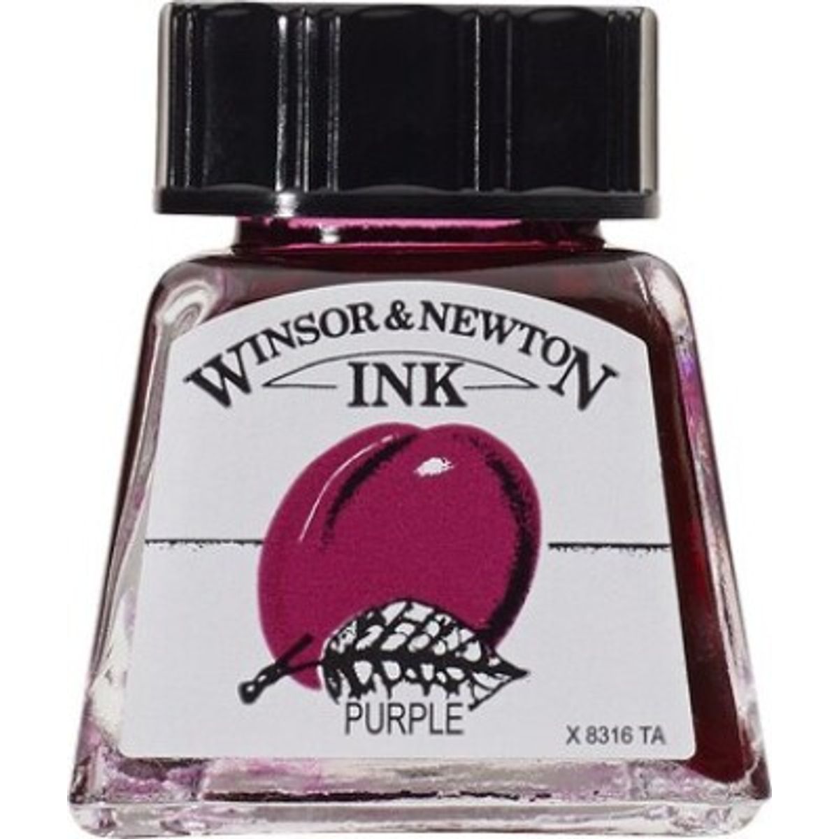 Winsor & Newton - Tegne Blæk - 14 Ml - Lilla