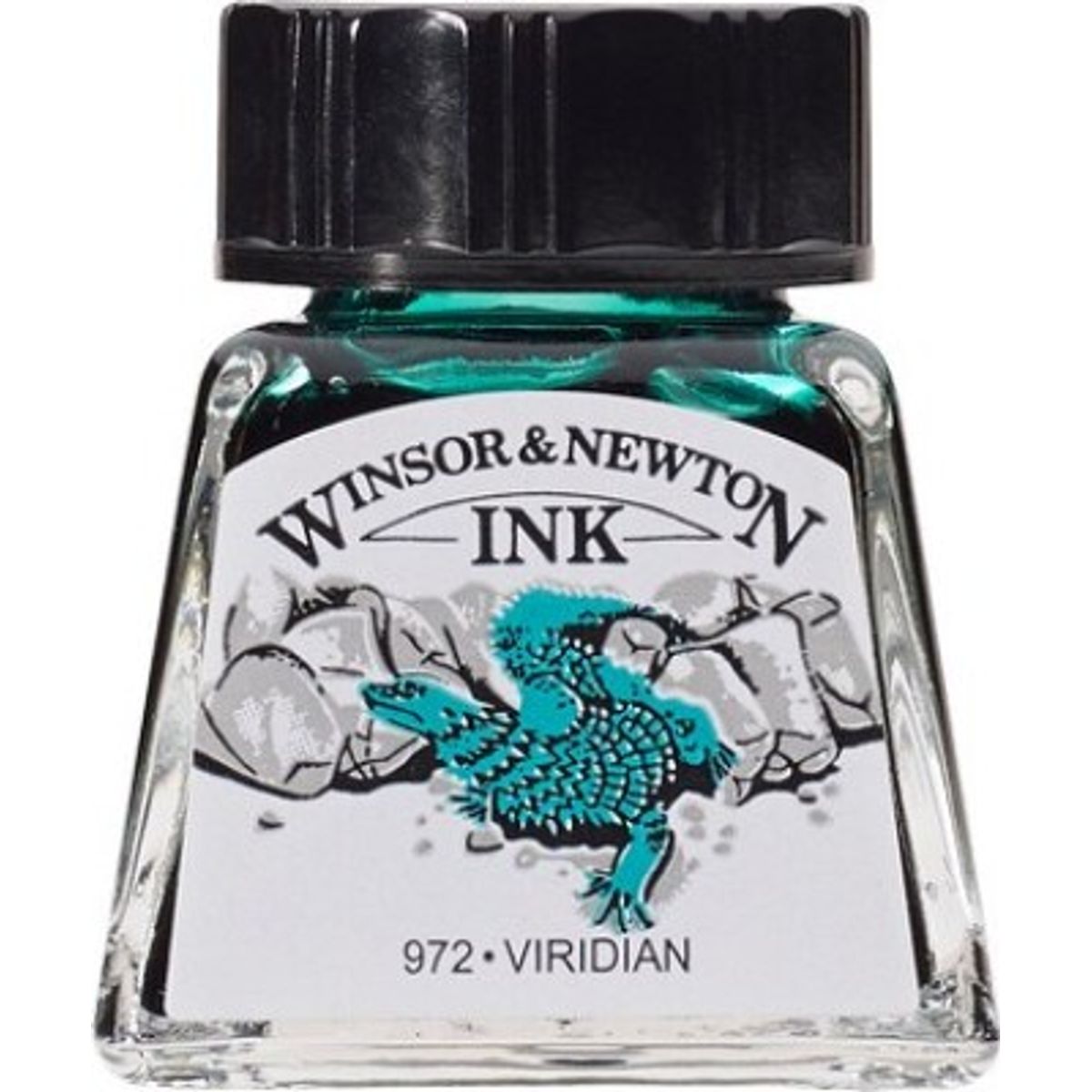 Winsor & Newton - Tegne Blæk - 14 Ml - Viridian Grøn