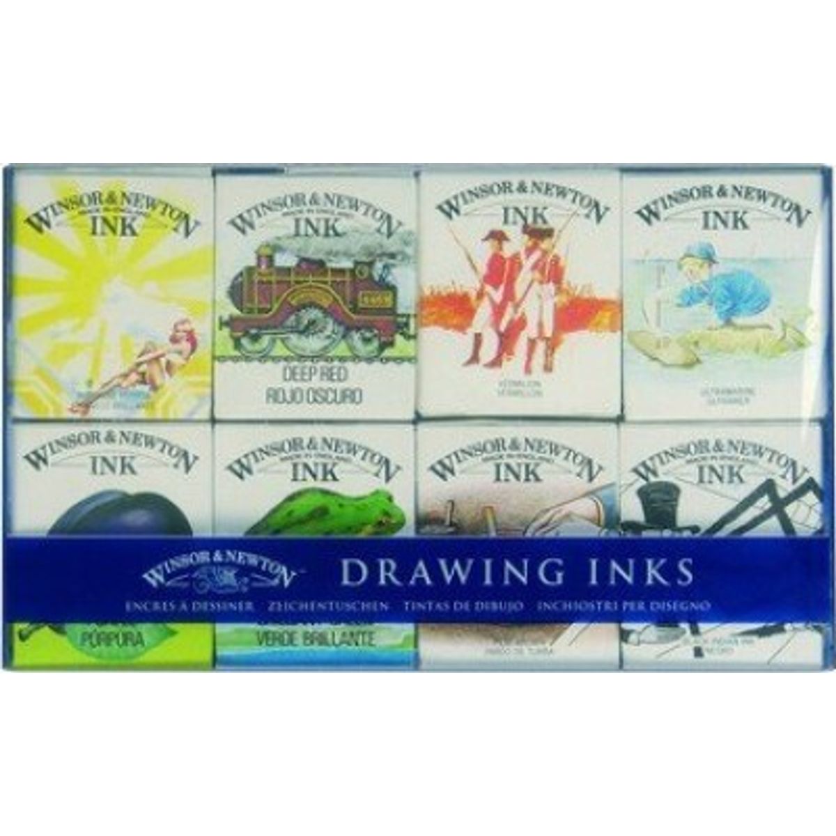 Winsor & Newton - Drawing Ink - Tegneblæk - William Collection - 8x14 Ml