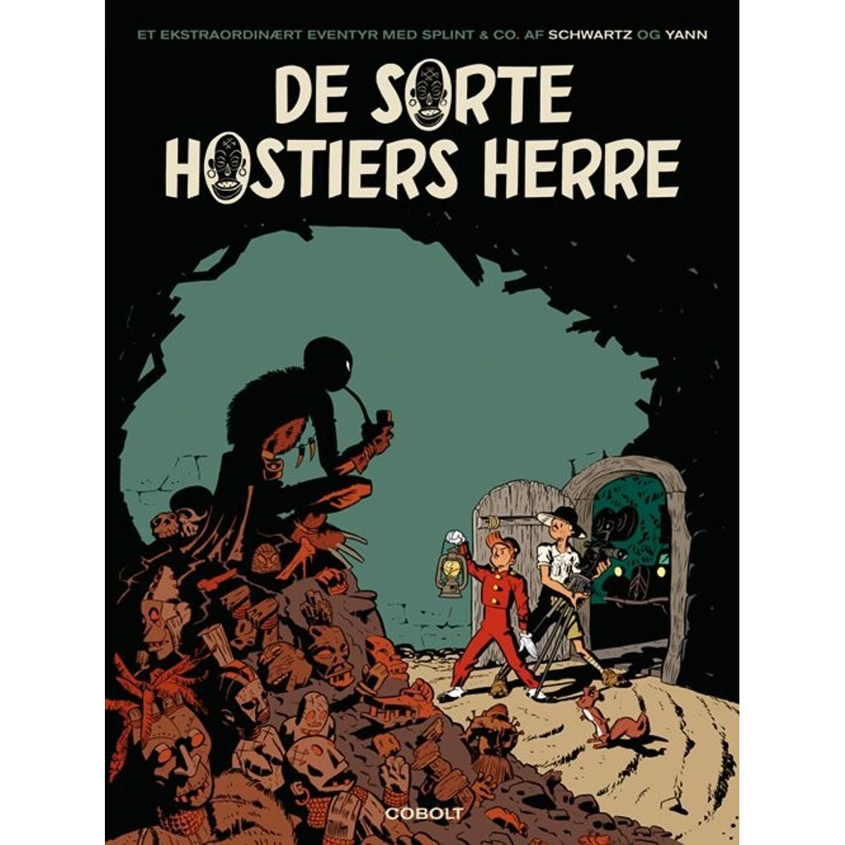 De Sorte Hostiers Herre - Splint & Co - Yann - Tegneserie