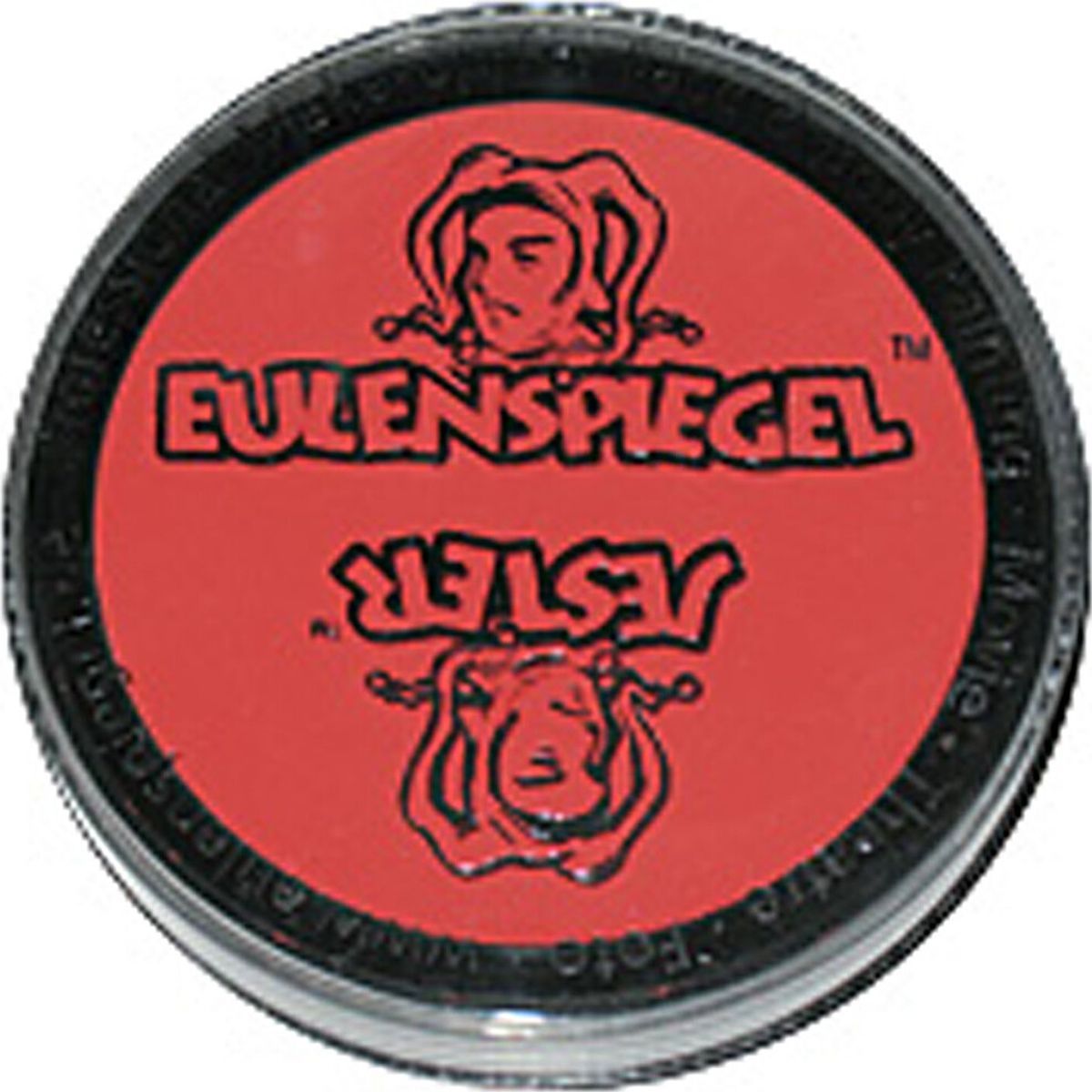 Eulenspiegel Ansigtsmaling - Mørk Orange - 20 Ml