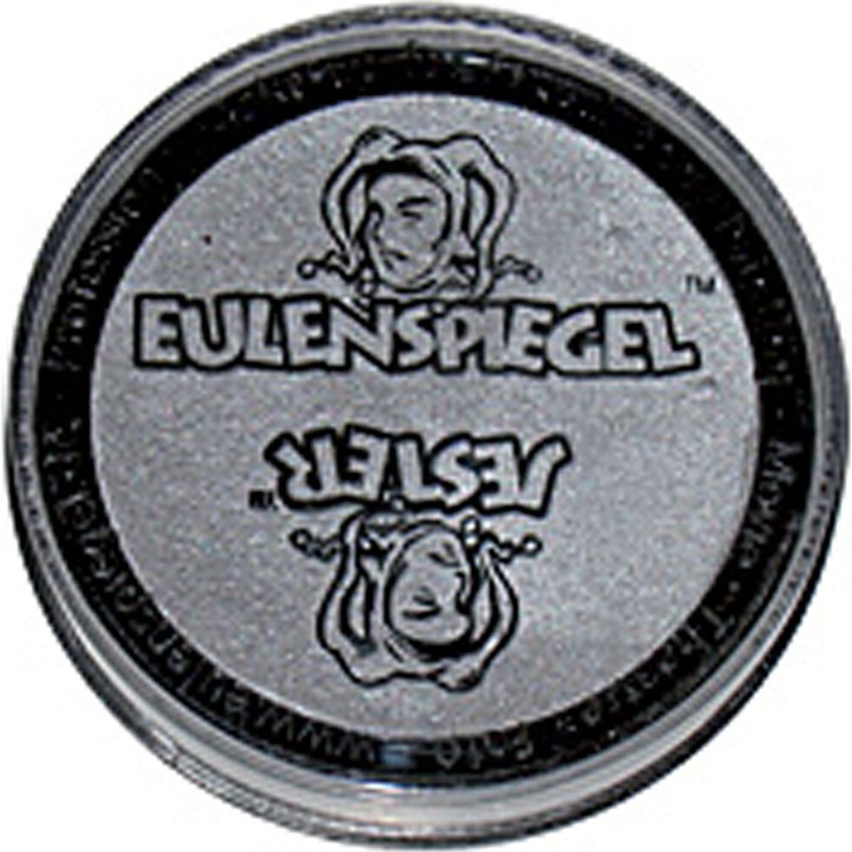 Eulenspiegel Ansigtsmaling - Platin Med Perleeffekt - 20 Ml