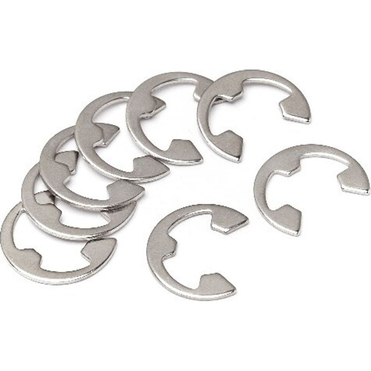 E-clips 8.0mm 8 Pcs - Mv24036 - Maverick Rc