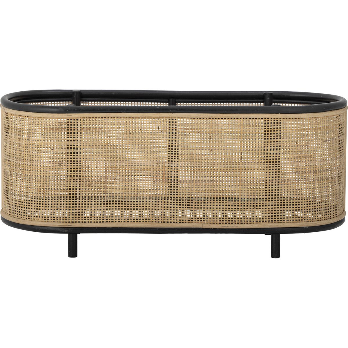 Bloomingville - Ebbie Plantekasse - Natur - Rattan