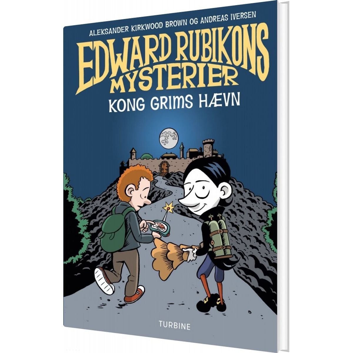 Edward Rubikons Mysterier - Kong Grims Hævn - Aleksander Kirkwood Brown - Bog