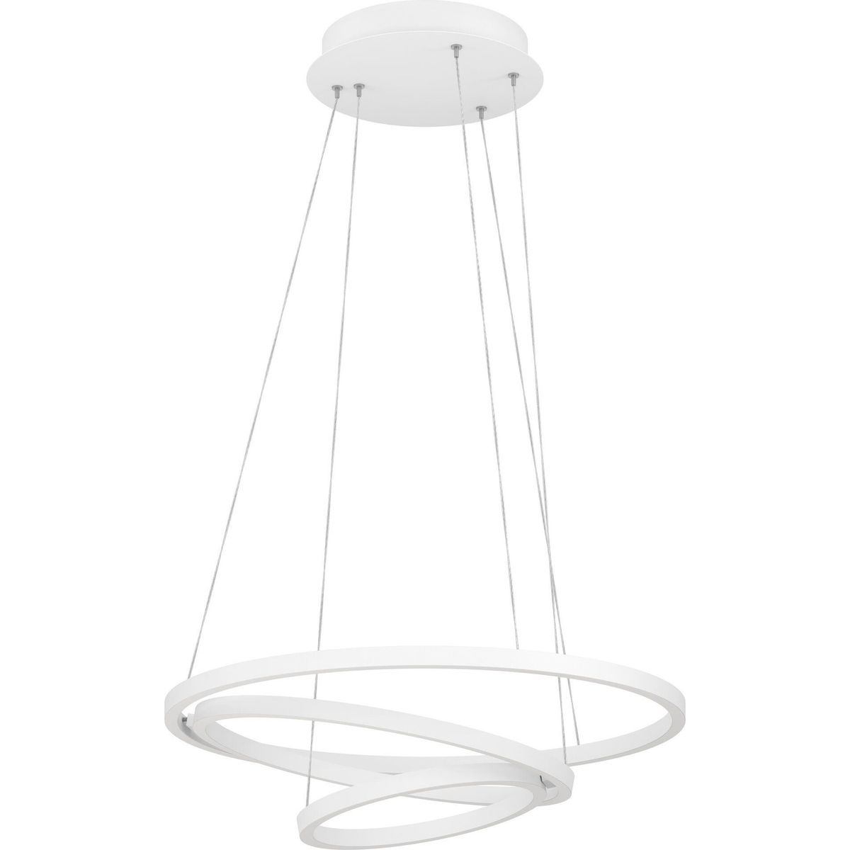 Eglo - Lobinero-z Pendel Lampe - Hvid - ø57 Cm - Tw Zigbee Bt