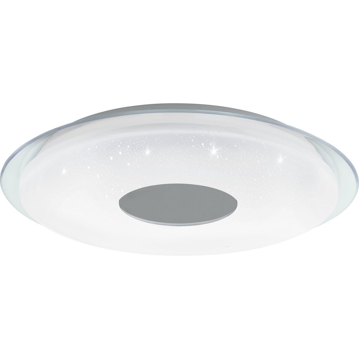 Eglo - Totari-z Plafond Lampe - Krom Hvid ø56 Cm - Tw Zigbee Bt