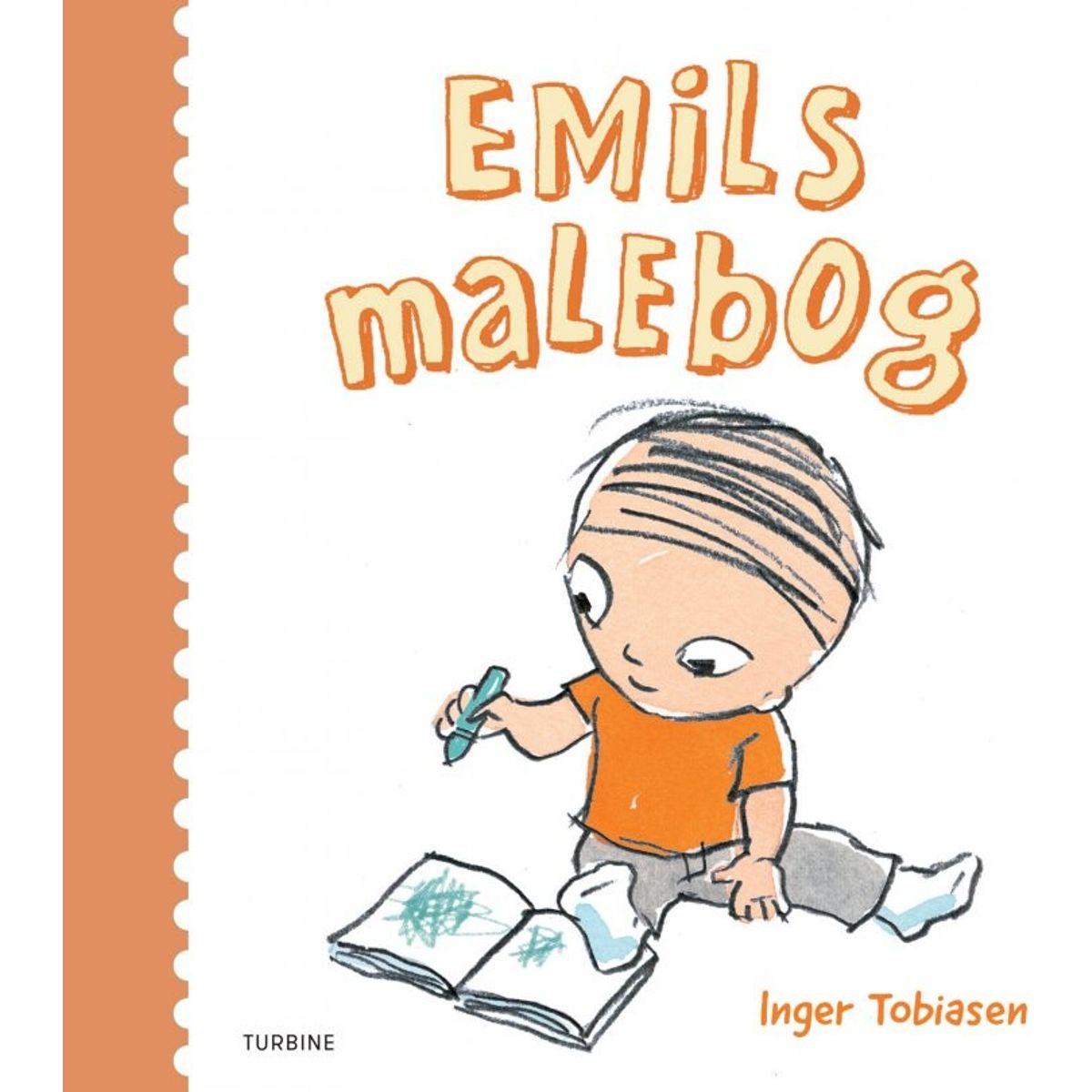 Emils Malebog - Inger Tobiasen - Bog