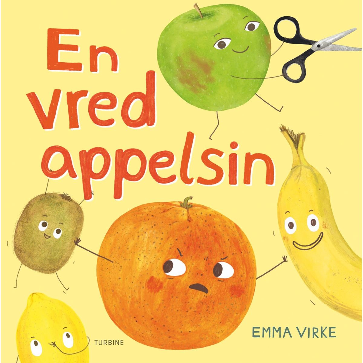 En Vred Appelsin - Emma Virke - Bog