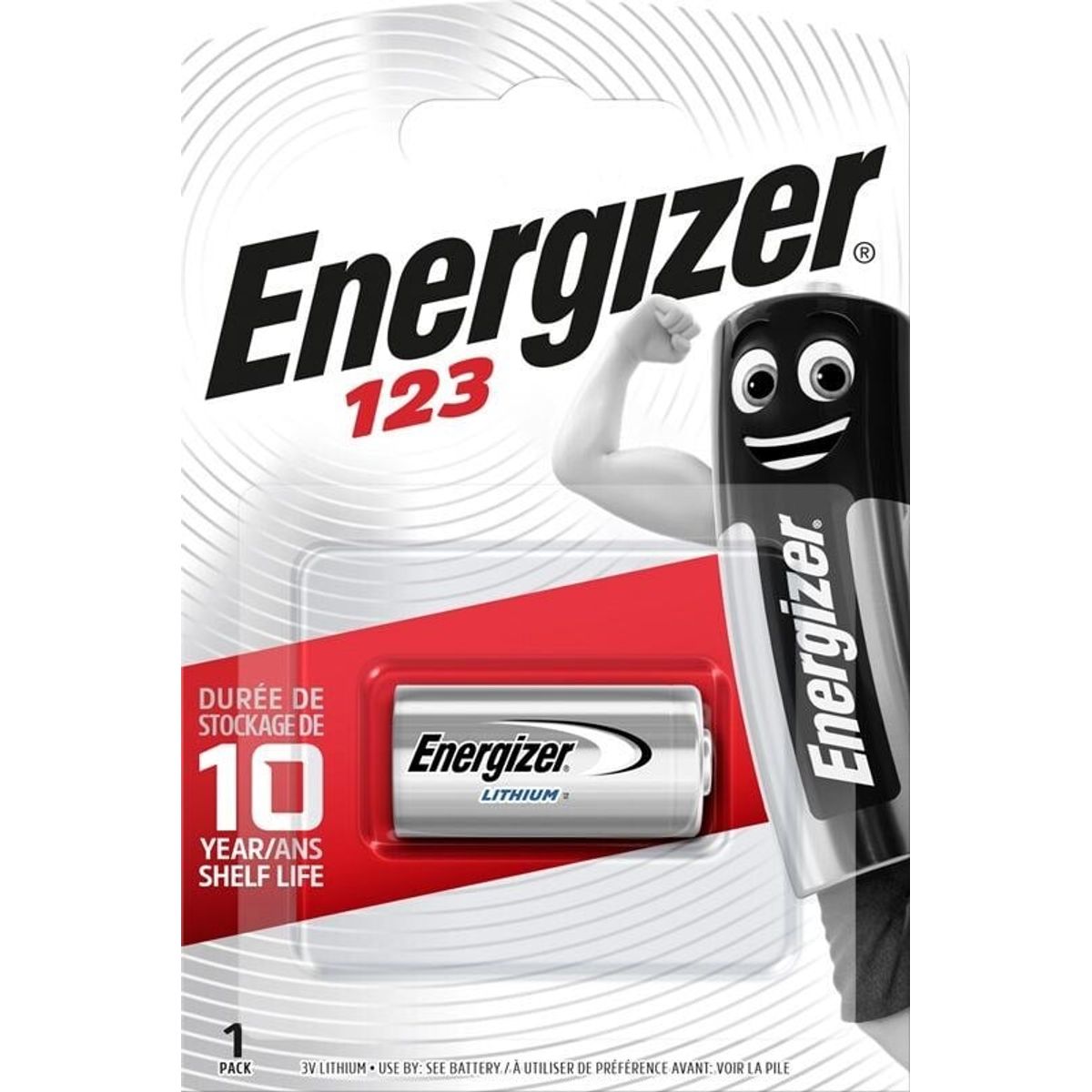 Energizer - Lithium Photo Cr123 1-pack