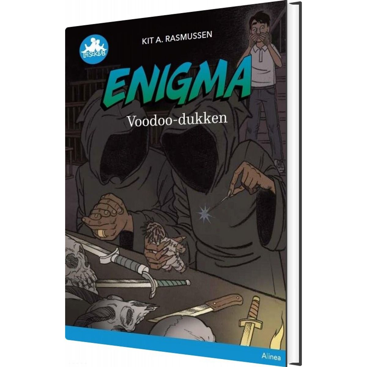 Enigma, Voodoo-dukken, Blå Læseklub - Kit A. Rasmussen - Bog