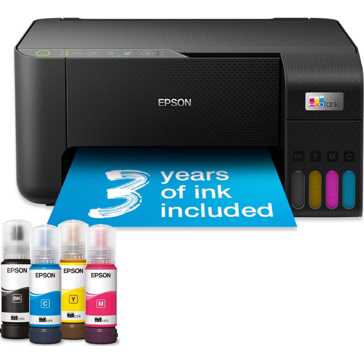 Epson - Ecotank Et-2860 A4 Multifunction Wi-fi Ink Tank Printer