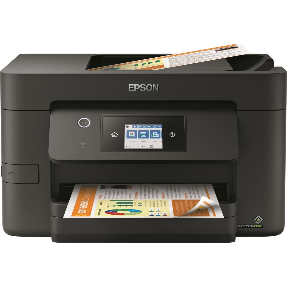 Epson Workforce Pro Wf-3825dwf - Printer - 21 Spm Wifi Fax