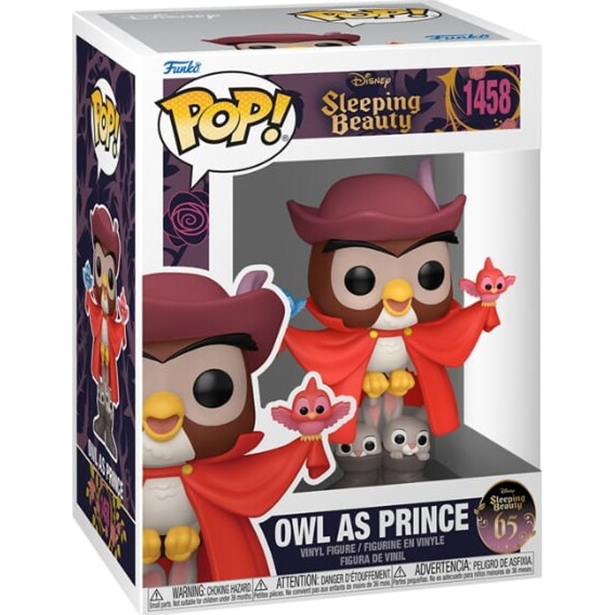 Funko Pop - Tornerose - 65 år - Ugle Som Prins Figur - 1458