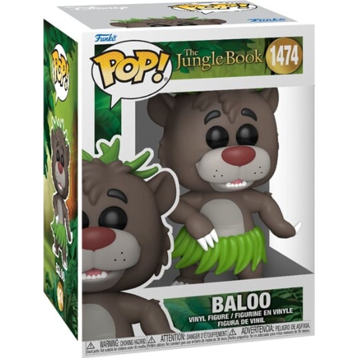 Funko Pop - Junglebogen - Baloo Figur - 1474