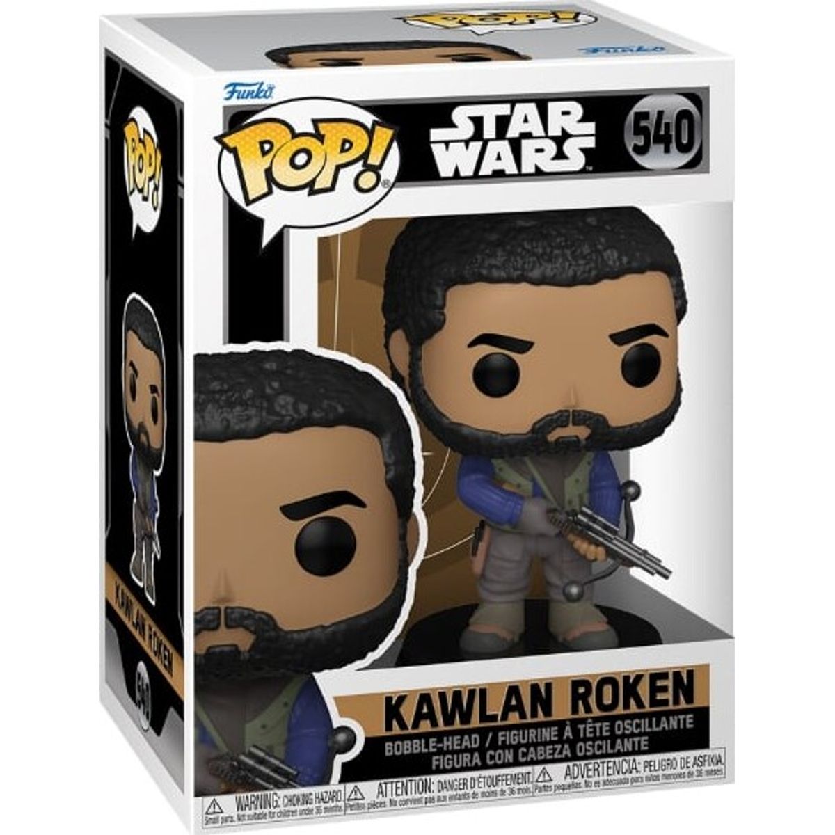 Funko Pop - Star Wars - Kawlan Roken Figur - 540