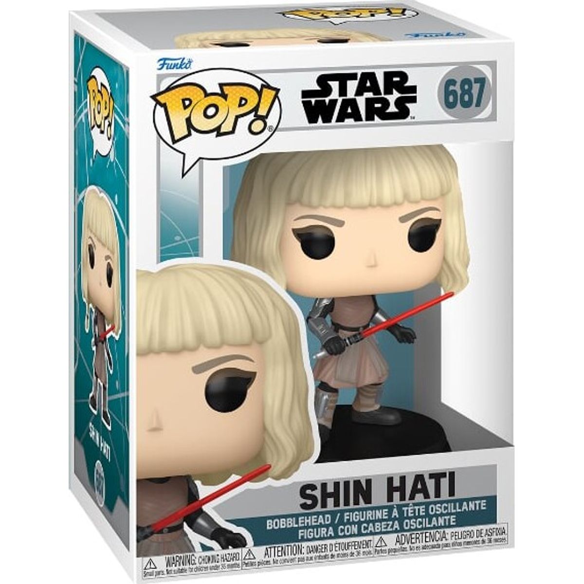 Funko Pop - Star Wars - Shin Hati Figur - 687