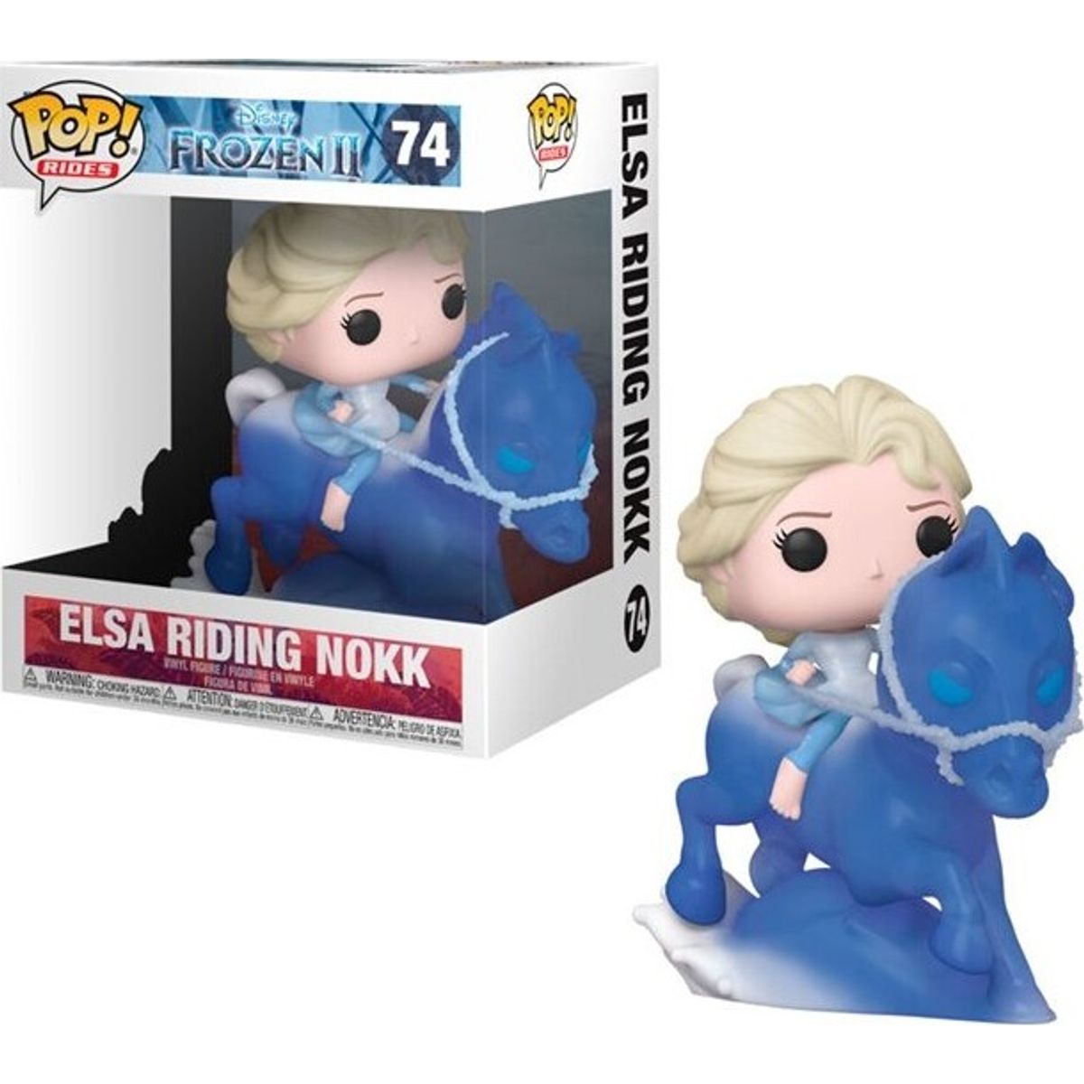 Funko Pop - Frost 2 - Disney - Elsa Og Nokk Figur - 74