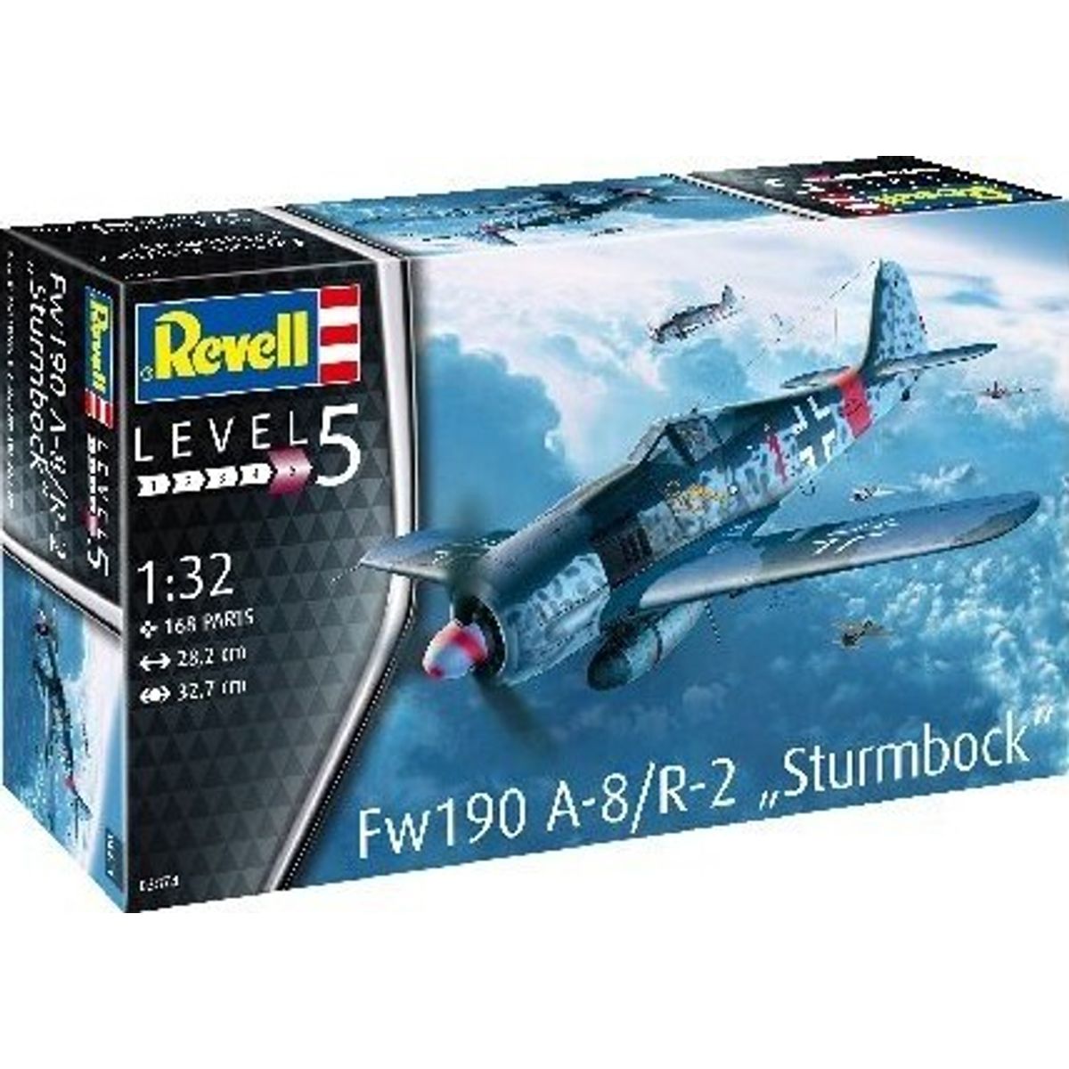 Revell - Fw190 Sturmbock Fly Byggesæt - 1:32 - Level 5 - 03874