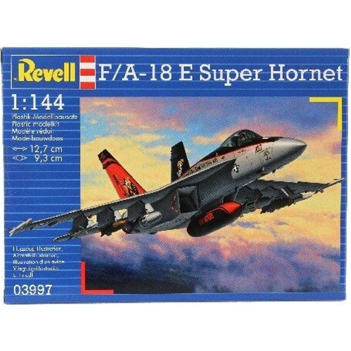 Revell - F/a-18e Super Hornet Fly Byggesæt - 1:144 - 03997