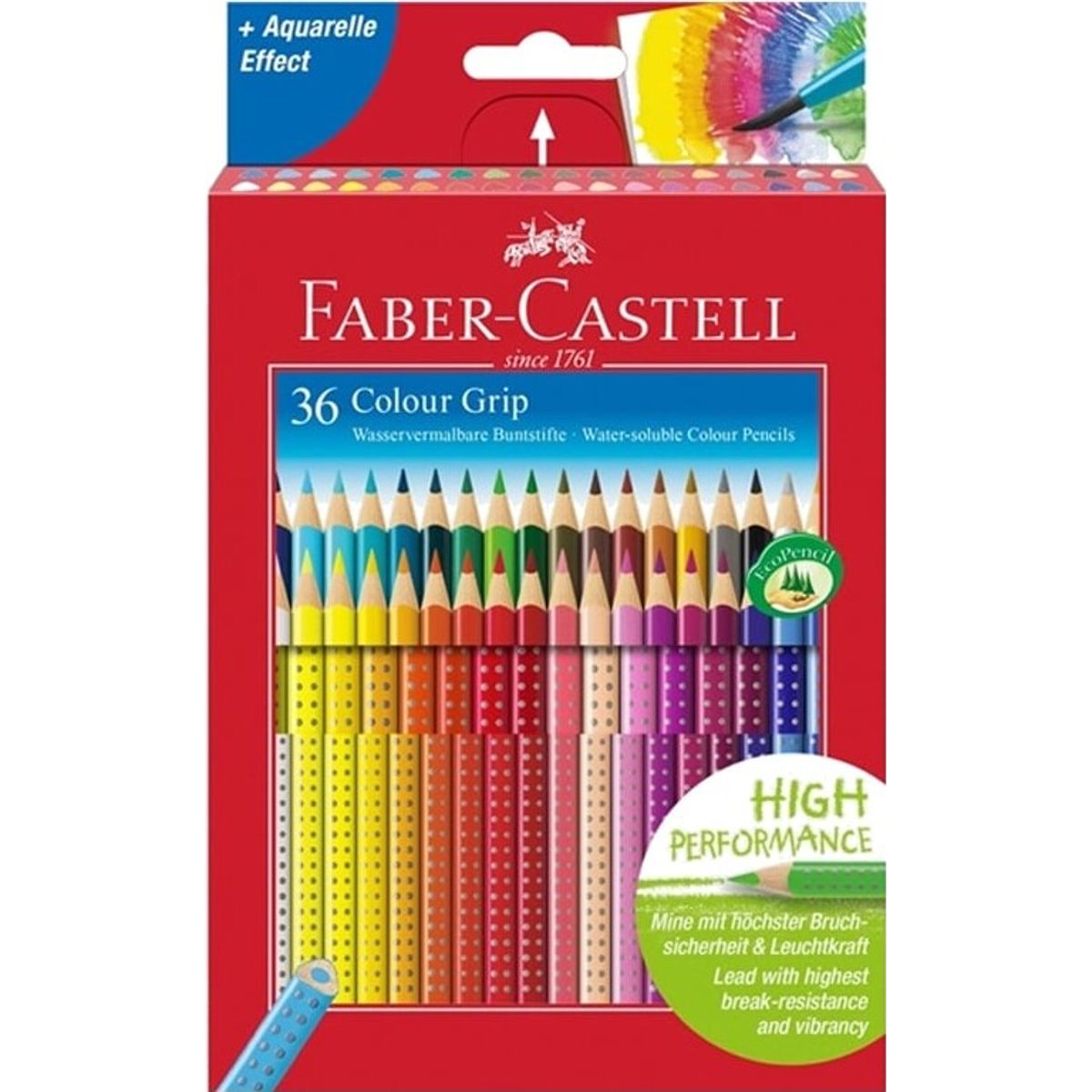 Faber-castell Farveblyanter - Colour Grip - 36 Stk.