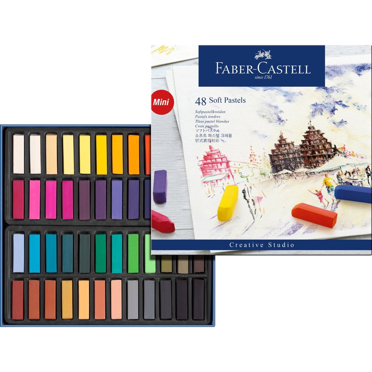 Faber Castell Pastelkridt - 48 Stk