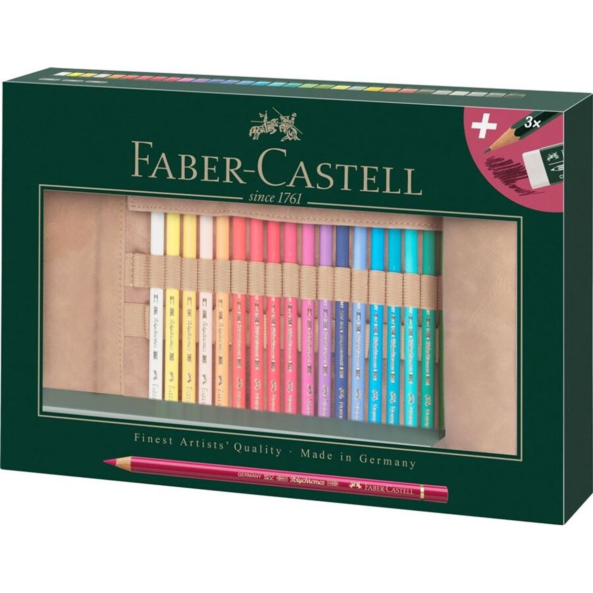 Faber-castell - Polychromos Farveblyanter - 30 Farver I Penalhus