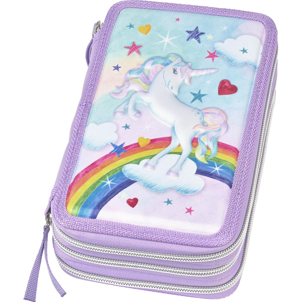 Faber-castell - Penalhus Med Indhold - Pencil Case Unicorn (573040)