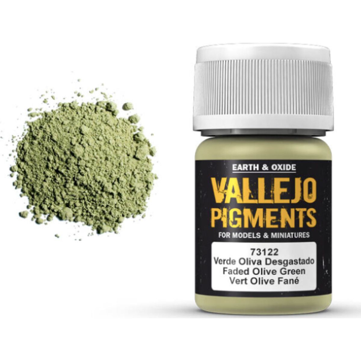 Vallejo - Pigments - Faded Olive Green - 30 Ml - 73122